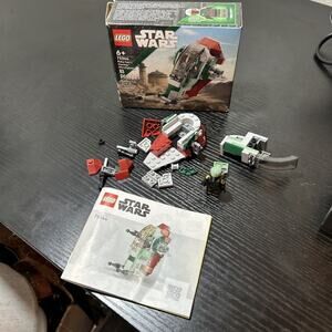 LEGO Star Wars: Boba Fett's Starship Microfighter (75344) as Is